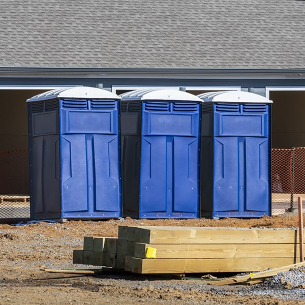 are there any restrictions on what items can be disposed of in the portable restrooms in Stony Ridge OH